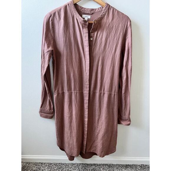Wilfred Aritizia hidden button down dress women's size small - Picture 1 of 6